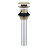 Grohe Repair Parts 48656EN0 Bathroom Sink Push Drain with Overflow in Grohe Brushed Nickel