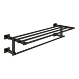Grohe Essentials Cube 405122431 23 5/8" Multi-Towel Rack in Matte Black