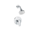 Grohe Eurosmart 1025210000 Eurosmart Pressure Balance Valve Shower Only Combo in Grohe Chrome