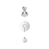 Grohe Concetto 1024980000 Concetto Pressure Balance Valve Tub/Shower Combo in Grohe Chrome