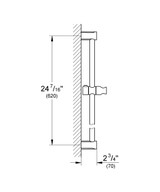 Grohe Cosmopolitan 29429EN0 COSMOPOLITAN PRESSURE BALANCE SHOWER SET in Grohe Brushed Nickel