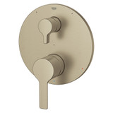 Grohe Lineare 29424EN0 LINEARE PRESSURE BALANCE VALVE TRIM WITH 3-WAY DIVERTER WITH CARTRIDGE in Grohe Brushed Nickel