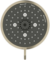 Grohe Tempesta 26043A01 100 Shower Head, 4" - 4 Sprays, 1.75 gpm in Grohe Hard Graphite