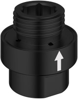 Grohe Repair Parts 079112430 1/2" Inline Vacuum Breaker in Matte Black