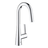 Grohe Zedra 32283003 Single-Handle Pull Down Dual Spray Prep Faucet 1.75 GPM in Grohe Chrome
