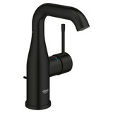 Grohe Essence 234852431 Single Hole Single-Handle M-Size Bathroom Faucet 1.2 GPM in Matte Black