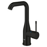 Grohe Essence 234862431 Single Hole Single-Handle L-Size Bathroom Faucet 1.2 GPM in Matte Black