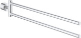 Grohe Atrio 40888000 Atrio 18-1/2" Double Towel Rail in Grohe Chrome