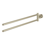 Grohe Atrio 40888EN0 Atrio 18-1/2" Double Towel Rail in Grohe Brushed Nickel