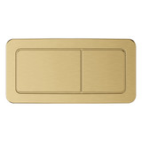 Grohe Eurocube 49127GN0 Dual Flush Actuator in Grohe Brushed Cool Sunrise