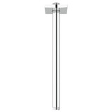 Grohe Rainshower 27487A00 12" Ceiling Shower Arm With Square Flange in Grohe Hard Graphite