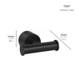 Grohe Atrio 40890EN0 Atrio Towel Hook in Grohe Brushed Nickel