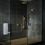 Grohe Rainshower 28492GN0 12" Ceiling Shower Arm in Grohe Brushed Cool Sunrise