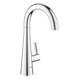 Grohe Zedra 30026002 Single-Handle Beverage Faucet (Cold Water Only) with Filtration 1.75 GPM in Grohe Chrome