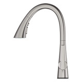 Grohe Zedra 30205DC2 Single-Handle Pull Down Kitchen Faucet Triple Spray 1.75 GPM with Touch Technology in Grohe Supersteel