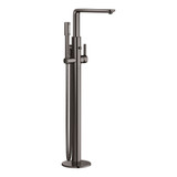 Grohe Lineare 23792A01 Single-Handle Freestanding Tub Faucet with 1.75 GPM Hand Shower in Grohe Hard Graphite