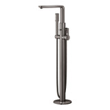 Grohe Lineare 23792A01 Single-Handle Freestanding Tub Faucet with 1.75 GPM Hand Shower in Grohe Hard Graphite