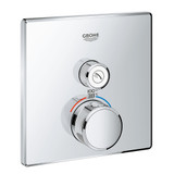 Grohe Grohtherm 29141A00 Dual Function Thermostatic Valve Trim in Grohe Hard Graphite
