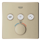 Grohe Grohtherm 29142EN0 Triple Function Thermostatic Valve Trim in Grohe Brushed Nickel