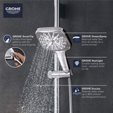 Grohe Rainshower 265522430 Hand Shower - 3 Sprays, 1.75 gpm in Matte Black