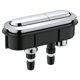 Grohe Essence 49138000 Essence Dual Flush Actuator in Grohe Chrome