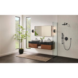 Grohe Lineare 294212430 LINEARE PRESSURE BALANCE VALVE TRIM WITH 2-WAY DIVERTER WITH CARTRIDGE in Matte Black
