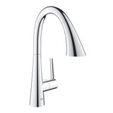Grohe Zedra 30368002 Single-Handle Pull Down Triple Spray Bar Faucet 1.75 GPM in Grohe Chrome