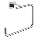 Grohe Essentials Cube 40510GN1 8" Towel Ring in Grohe Brushed Cool Sunrise