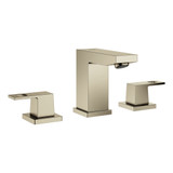 Grohe Eurocube 20370ENA 8-inch Widespread 2-Handle S-Size Bathroom Faucet 1.2 GPM in Grohe Brushed Nickel