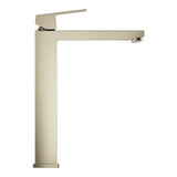 Grohe Eurocube 23671EN0 Single Hole Single-Handle Deck Mount Vessel Sink Faucet 1.2 GPM in Grohe Brushed Nickel