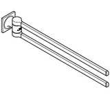 Grohe Allure 40342001 Allure 24" Double Towel Bar in Grohe Chrome