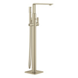 Grohe Allure 25222EN1 Allure Single-Handle Freestanding Tub Faucet with 1.75 GPM Hand Shower in Grohe Brushed Nickel
