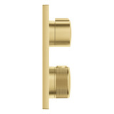 Grohe Allure 29177EN1 Allure Single Function 2-Handle Thermostatic Valve Trim in Grohe Brushed Nickel
