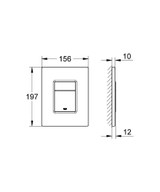 Grohe Skate 38821000 Wall Plate in Grohe Chrome