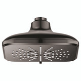 Grohe Rainshower 26797A00 Shower Head, 6-1/2" - 3 Sprays, 1.75gpm in Grohe Hard Graphite