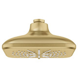 Grohe Rainshower 26797GN0 Shower Head, 6-1/2" - 3 Sprays, 1.75gpm in Grohe Brushed Cool Sunrise