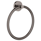 Grohe Essentials 40365A01 8" Towel Ring in Grohe Hard Graphite