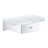 Grohe Selection Cube 40806000 Soap Dish in Grohe Chrome