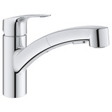 Grohe Eurosmart 30306001 Eurosmart Single-Handle Dual Spray Pull-Out Kitchen Faucet in Grohe Chrome