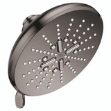Grohe Rainshower 26789A00 Shower Head, 6-1/2" - 3 Sprays, 1.75gpm in Grohe Hard Graphite