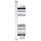 Grohe Grohtherm 24110000 Single Function 2-Handle Thermostatic Valve Trim in Grohe Chrome