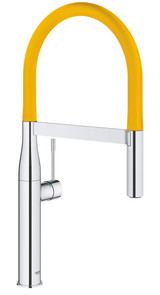Grohe Essence 30321YF0 GrohFlexx Kitchen Hose Spout in Grohe Rsh Yellow