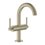 Grohe Atrio 21148EN0 Single Hole Two-Handle M-Size Bathroom Faucet 1.2 GPM in Grohe Brushed Nickel