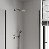 Grohe Tempesta 26715EN0 250 Rain Shower Head, 9 7/8" - 1 Spray, 1.75 gpm in Grohe Brushed Nickel