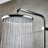 Grohe Tempesta 26715000 250 Rain Shower Head, 9 7/8" - 1 Spray, 1.75 gpm in Grohe Chrome