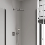 Grohe Tempesta 26715000 250 Rain Shower Head, 9 7/8" - 1 Spray, 1.75 gpm in Grohe Chrome