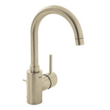 Grohe Concetto 32138EN2 Single Hole Single-Handle L-Size Bathroom Faucet 1.2 GPM in Grohe Brushed Nickel