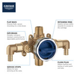Grohe Grohsafe 35115000 Pressure Balance Rough-In Valve