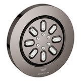 Grohe Rainshower 26844A00 Body Spray Round - 2 Sprays, 0.9 GPM in Grohe Hard Graphite