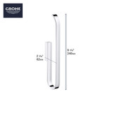 Grohe Selection 41067A00 Paper Holder in Grohe Hard Graphite